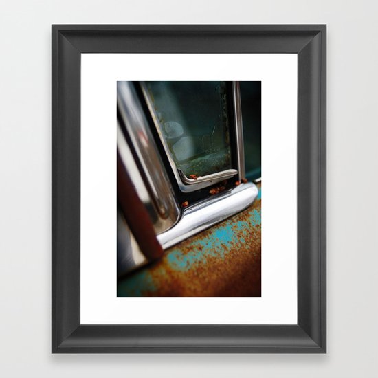 Fast objects of our youth Framed Art Print