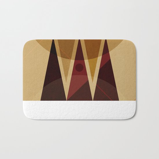 Geometric/Abstract 13 Bath Mat