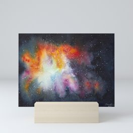 Watercolour Nebula Nrº3 Mini Art Print