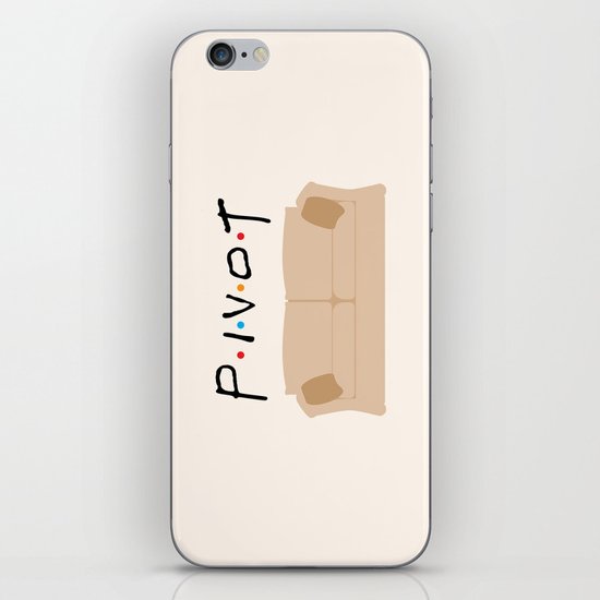 Pivot - Friends Tribute iPhone Skin