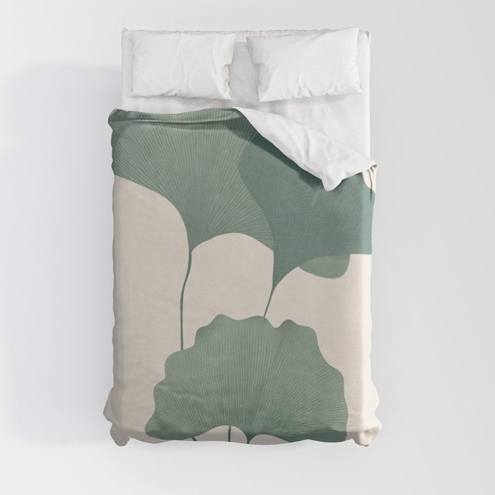 Ginkgo Leaves Duvet Cover