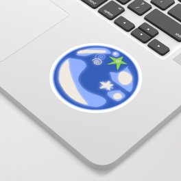 Blueberry Baby Sticker