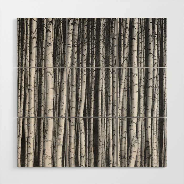 Birch || Wood Wall Art
