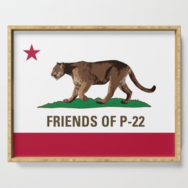 Friends of P-22 Serving Tray