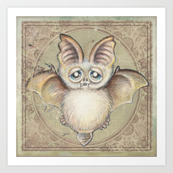 Bat Tito Art Print