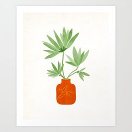 Wild Flora  Botanical Illustration Art Print | Plant, Minimal, Houseplant, Design, Art, Holiday, Illustration, Botanical, Still Life, Greenery 