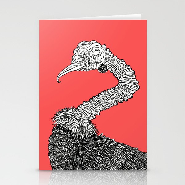 Greater Rhea Stationery Cards