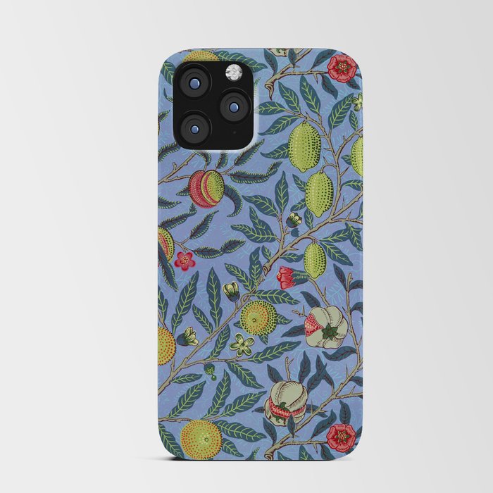 Fruit (Or Pomegranate) Illustration Art Print By William Morris iPhone Card Case