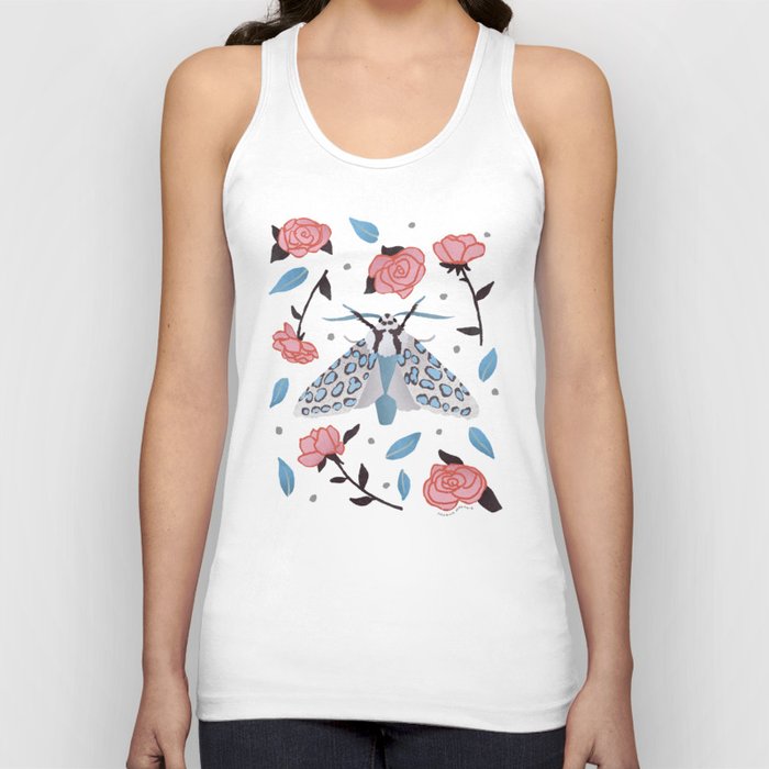 Silver-Spotted Tiger Moth Tank Top