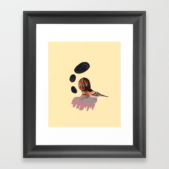 all at once, disappeared Framed Art Print