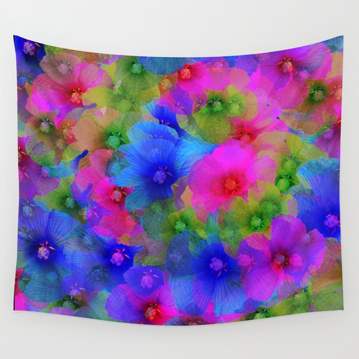 SPIRAL_FLOWER Wall Tapestry