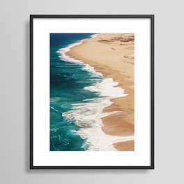 Ocean & Beach Landscape Art Framed Art Print