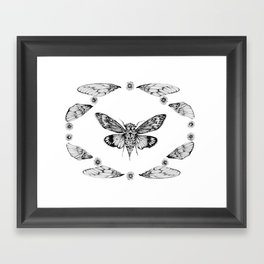 Cicada Summer Framed Art Print