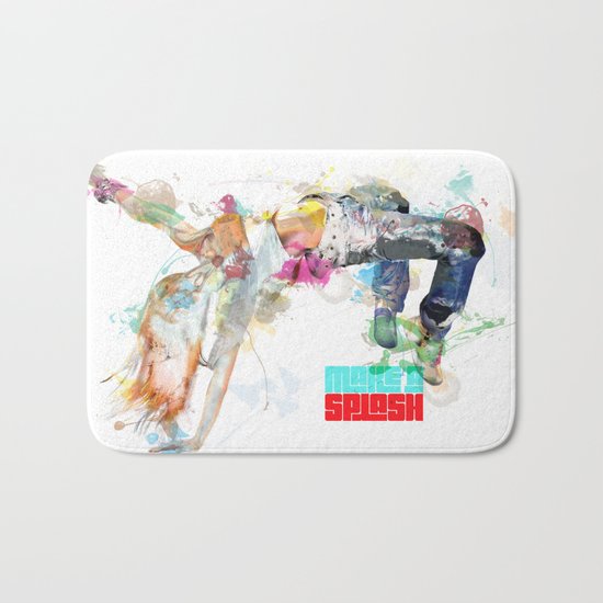 Make a splash! Bath Mat