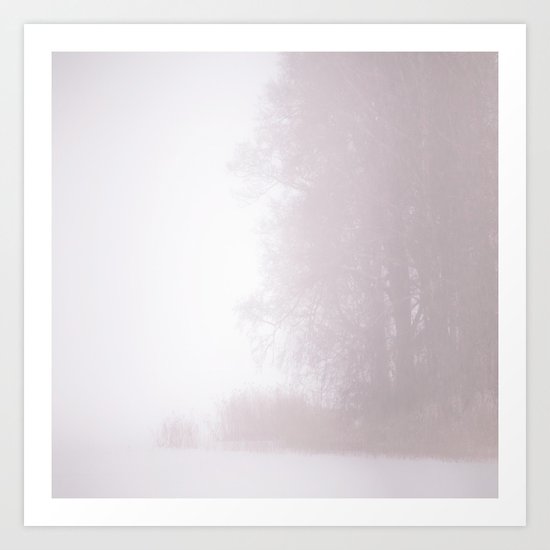 Misty Atmosphere Art Print