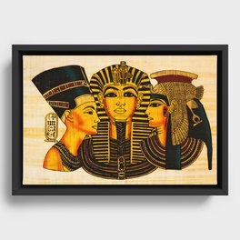 Egyptian Royalty Framed Canvas