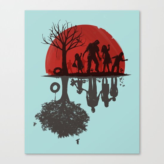A Family Once Canvas Print
