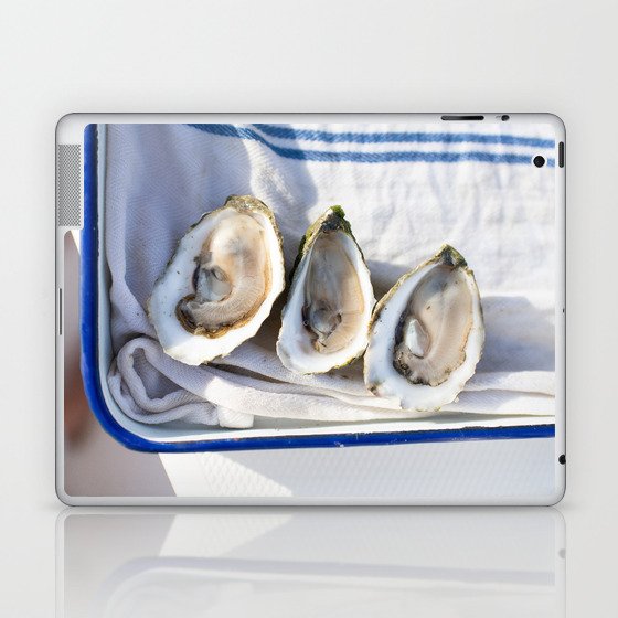 Oysters on Duxbury Bay Laptop & iPad Skin