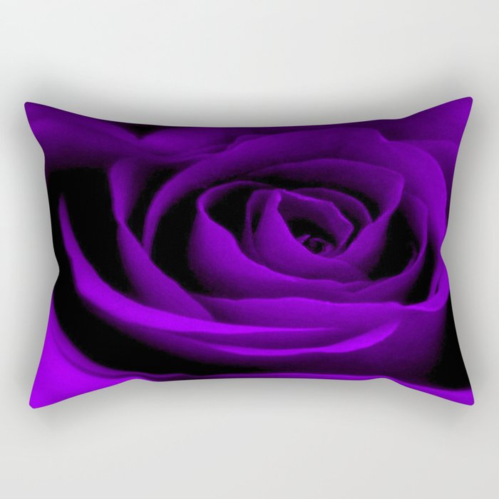A Purple Rose Rectangular Pillow