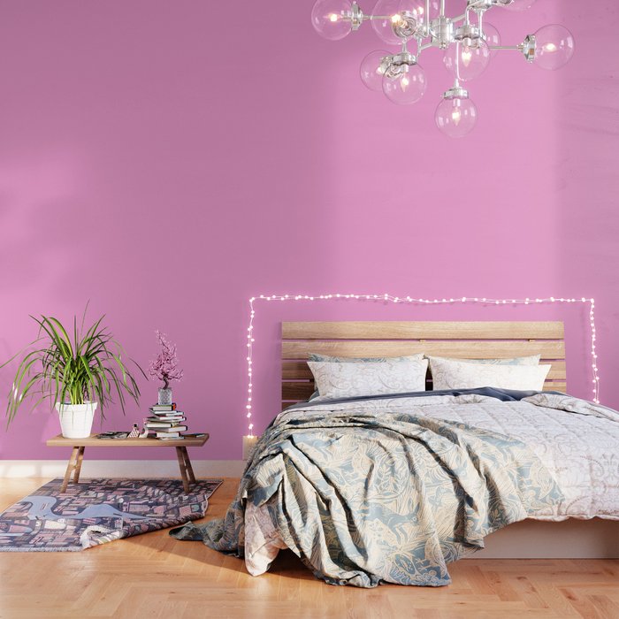 Corinthian Pink Wallpaper
