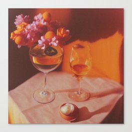 Orange Wine Canvas Print