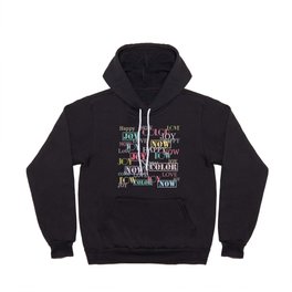 Enjoy The Colors - Modern abstract typography pattern  Hoody