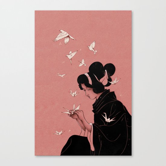Becoming the Birds Canvas Print