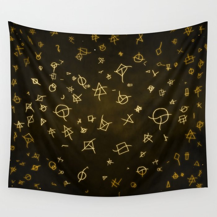 Charter gold Wall Tapestry