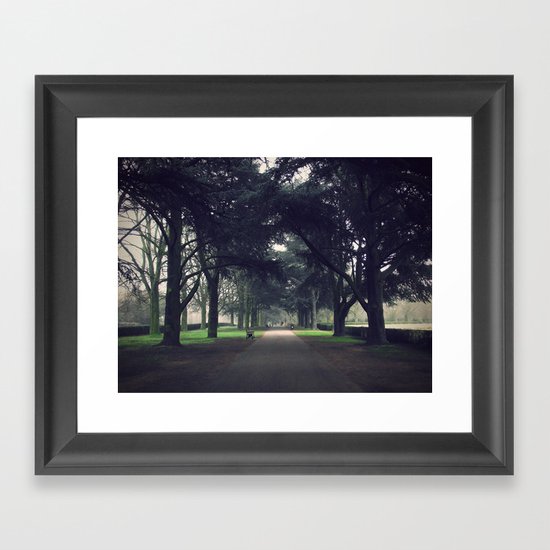 Walk. Framed Art Print