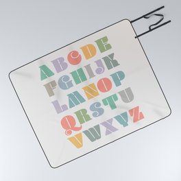 ABCs - Alphabet Picnic Blanket