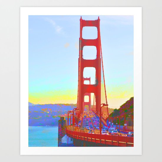 GOLDEN GATE BRIDGE Art Print