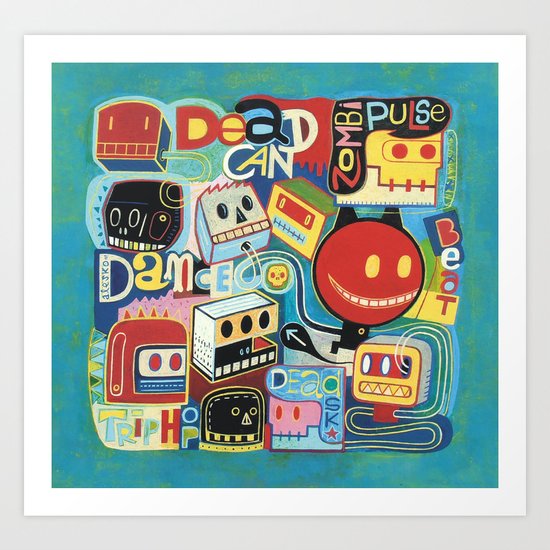 Dead can dance Art Print