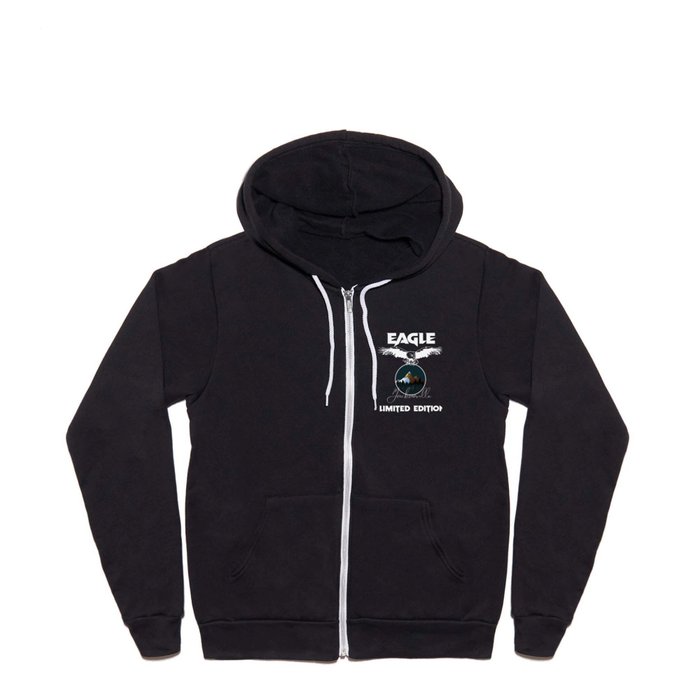 Eagles City one of a kind limited edition Jacksonville Full Zip Hoodie