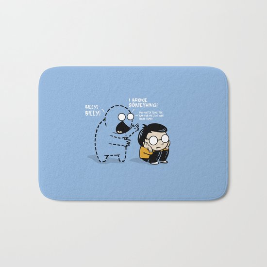 Worst Imaginary Friend Ever Bath Mat