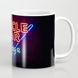 MUSCLE CAR GARAGE - Retro Neon Sign Coffee Mug