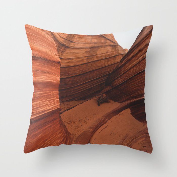 The Wave Enclave Throw Pillow