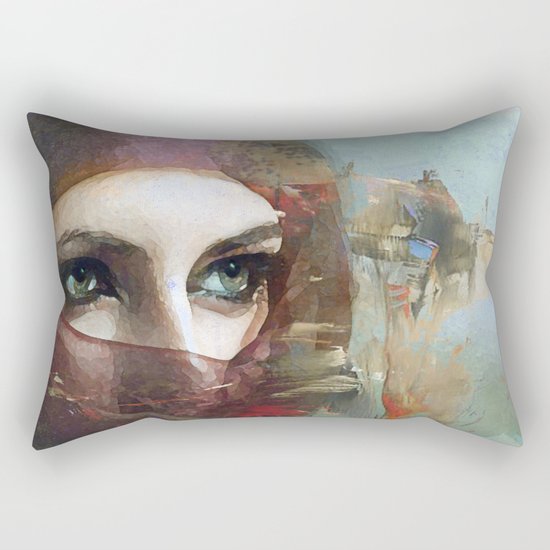 Queen of the desert Rectangular Pillow