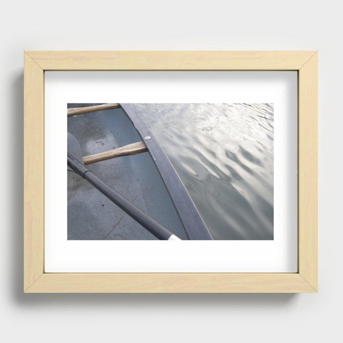 Canoe Recessed Framed Print