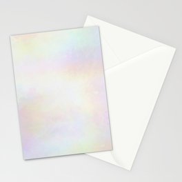 Rainbow wash texture Stationery Card