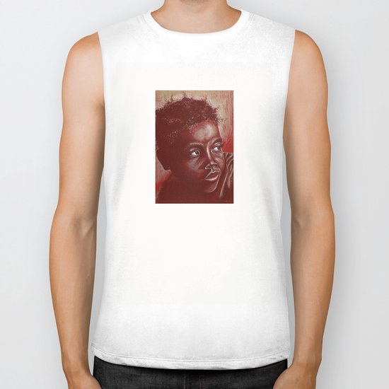 think about africa! Biker Tank