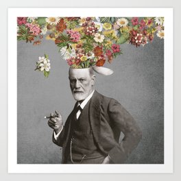 Freud Art Print