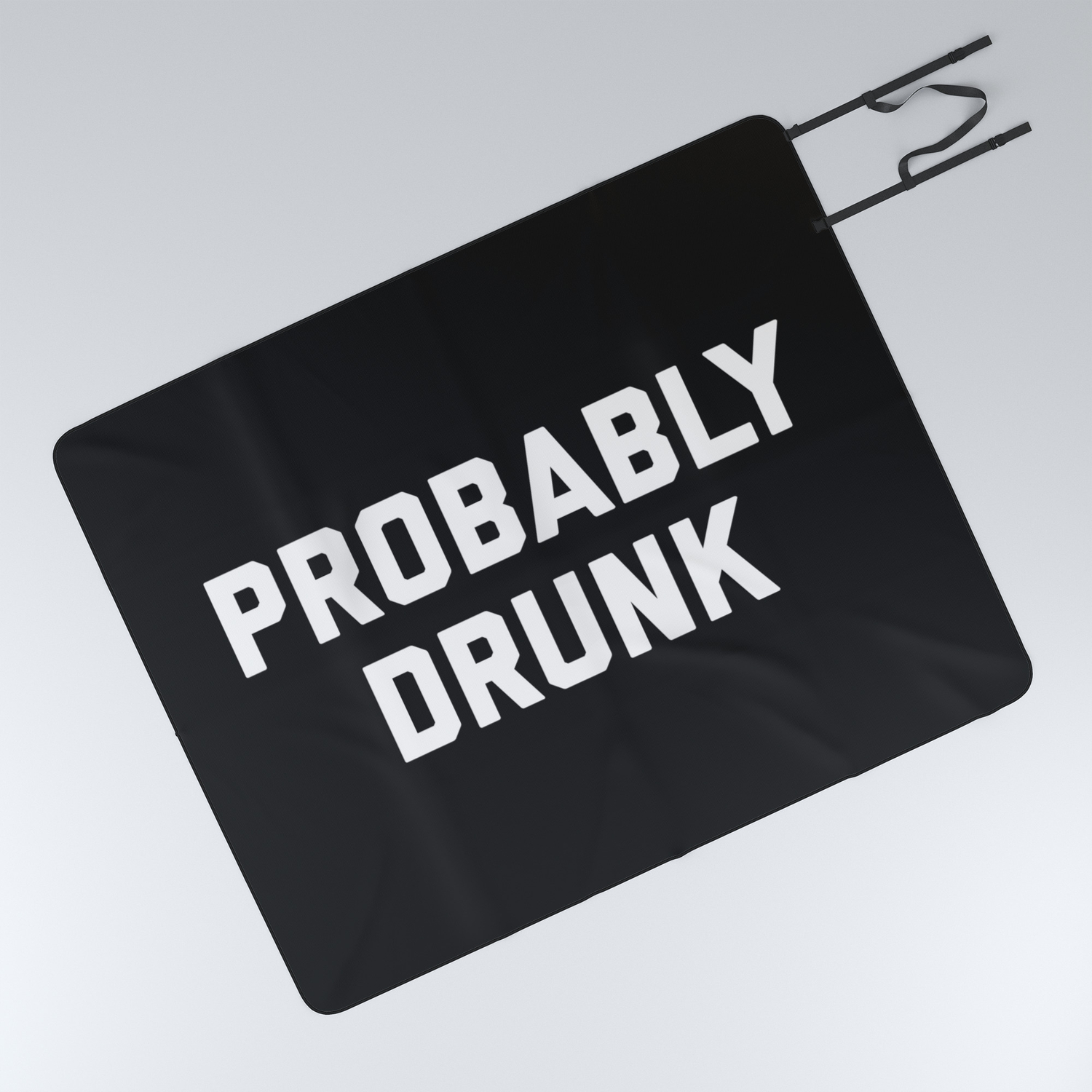 Probably Drunk Funny Alcohol Quote Picnic Blanket by Konception | Society6