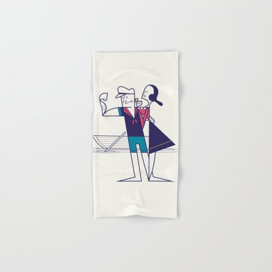 We will sail away Hand & Bath Towel