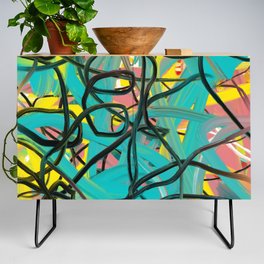 Abstract expressionist Art. Abstract Painting 23. Credenza