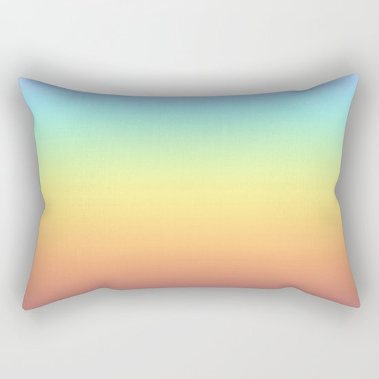 Rainbow Rectangular Pillow