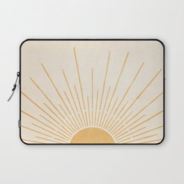 Boho Sun no. 5 Yellow Laptop Sleeve