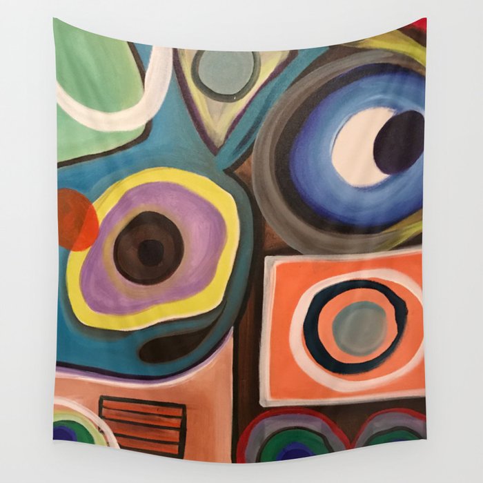 Abstract Painting Wall Tapestry