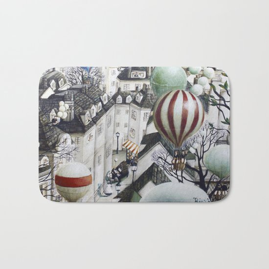 Balloon travel Bath Mat