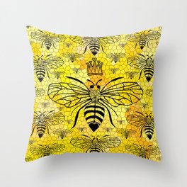 Queen Bee... Throw Pillow