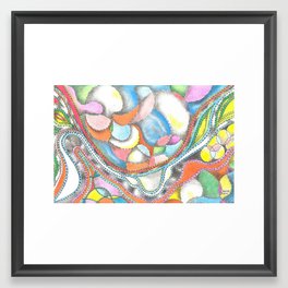 DWeekes Color Abstract 13 Framed Art Print